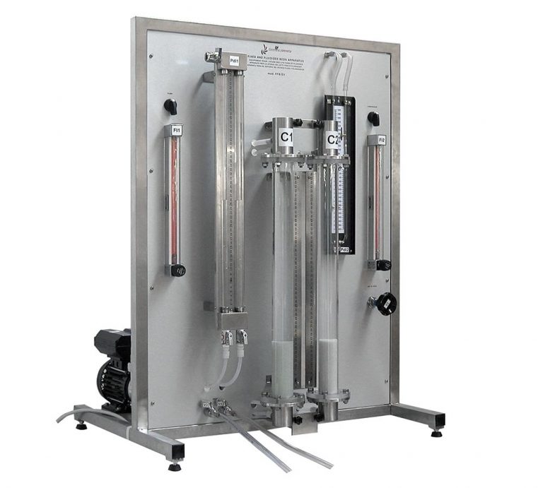 Fixed and fluidized beds apparatus Elettronica S.p.A.