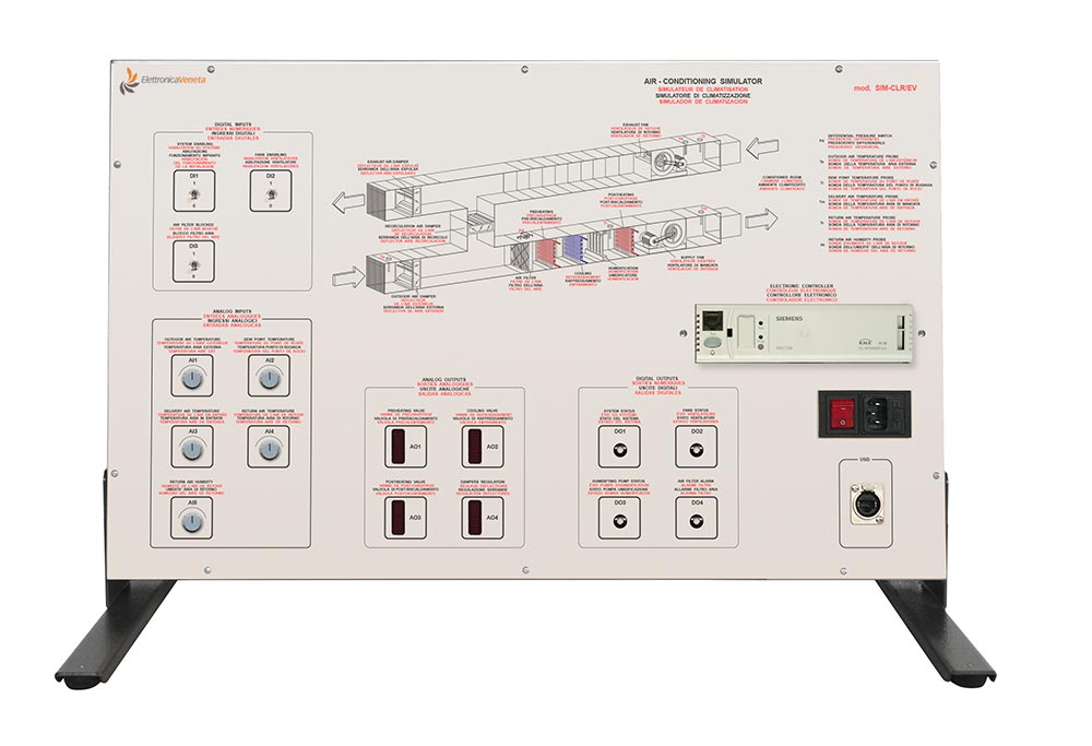 Air-conditioning simulator